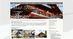 Desktop Screenshot of hotel-thome.de
